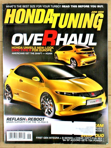 Honda tuning magazine - magazine, june