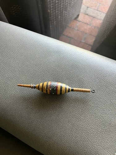 Antique wooden fishing - antique,