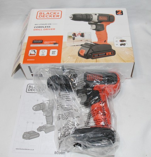New black decker - +,