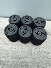 Cloud Nine the O- 40mm Hair Rollers Black. Pack Of 6
