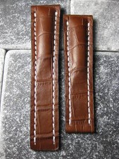 20mm Leather Strap Brown