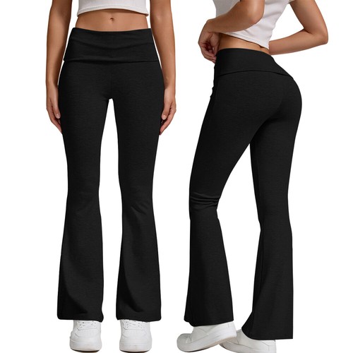 Womens cotton flare leggings - womens,