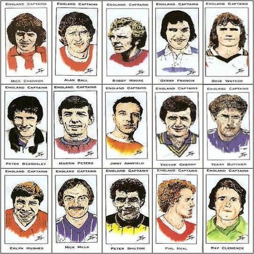 England captains 1997 - england,