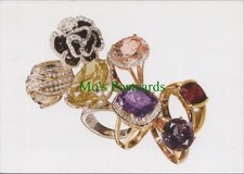 Advertising Postcard - Jewellery, Julia Roberts QVC, Cocktail Rings RR19291