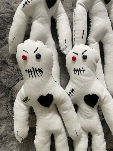 Evil black heart - black, voodoo