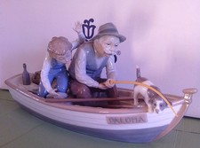 LLADRO FIGURINE ~ 'FISHING