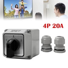 20A 3-Position 2/3/4 POLE