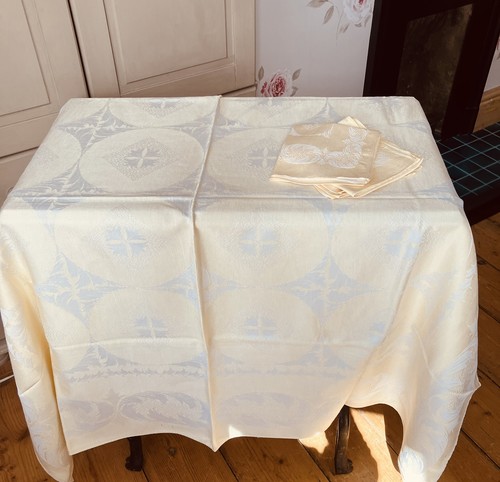 Vintage satin damask - vintage,