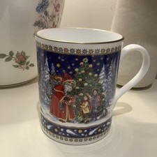 Royal Worcester Fine Bone China-Christmas Tales Coffee/Tea Mug,Sue Scullard vgc
