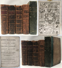 1744-48 THE SCOTS MAGAZINE Vol. 6-10 History Religion Politics Public Affairs