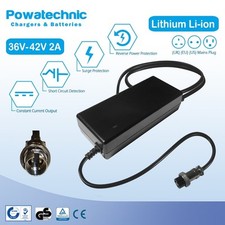 42V 2A PAJ 4 pin male charger