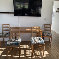 Ikea Wooden BrownTable Comes