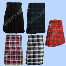 5 Yard Kilts Scottish Mens Kilts 13oz, Casual Kilt, Various Sizes and Tartans