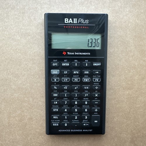 Texas instruments plus - ba, ii