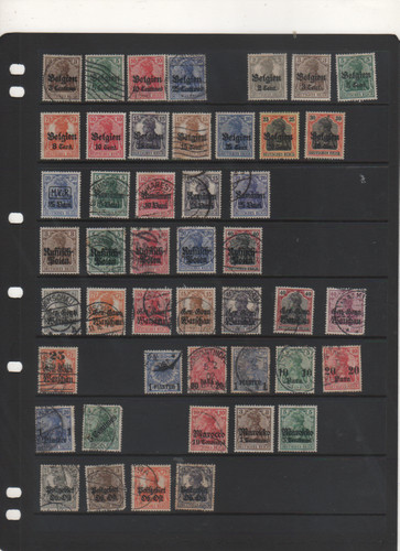 Old stamps from german - german, post