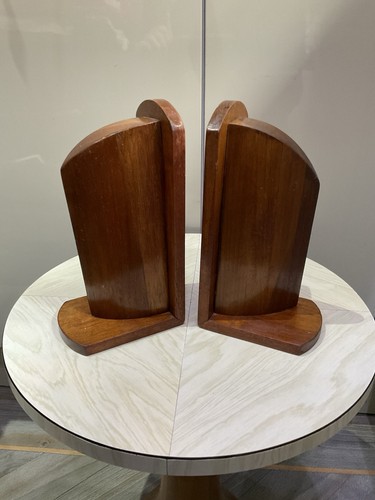 Bookends polished hardwood - bookends,