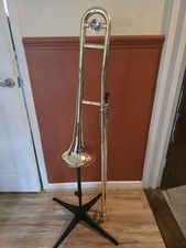 Tromba plastic trombone with mouthpiece, bag, stand & care kit