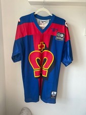 Rare Vintage Reebok London Monarchs 95 NFL World League Jersey Shirt