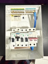 BG consumer unit 6 ways, split