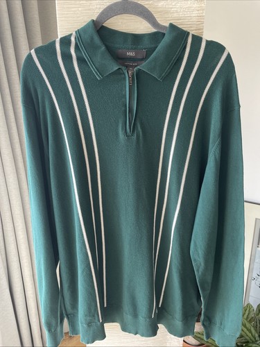 Men cotton rich - m&s, striped
