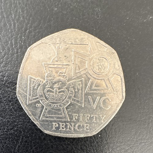 2006 victoria cross 50p - uk, vc
