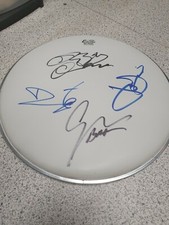 Black Sabbath- Ozzy, Iommi, Butler & W signed drum head Perfect for framing. EX+