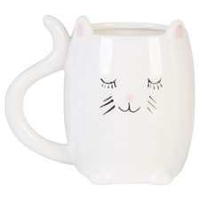 Gigil Cat Shape Novelty Mug