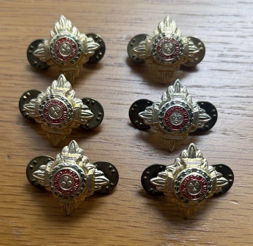Pin badge officers rank - 6x,