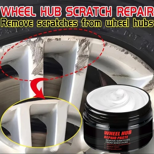 Car wheel rim - rim, scratch