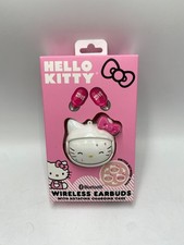 Hello Kitty and Friends Hello Kitty Wireless Earbuds With Rotating Charging Case