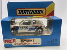 Vintage Matchbox MB-15 Peugeot