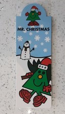 MR. CHRISTMAS BOOKMARK ~ Laminated Magnetic Book Mark ~ Brand New 