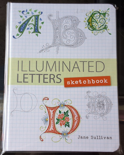 Illuminated letters sketchbook - letters,