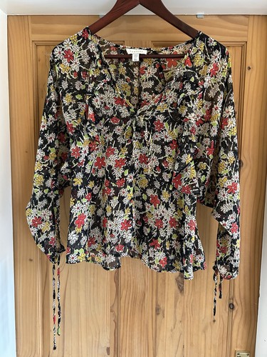 Topshop frilly floaty floral