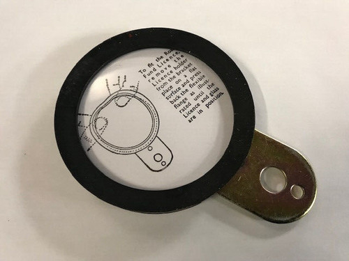 Mountable tax disc - a,
