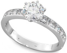 New 2.33 ct Ladies 925