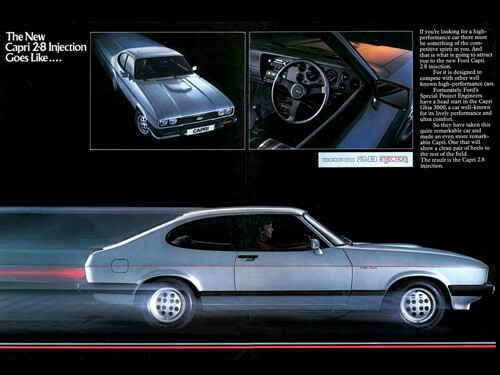 Ford capri mkiii 8i - capri, 2.8i