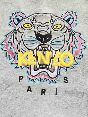 Kenzo sweatsirt light grey - sweatsirt, in