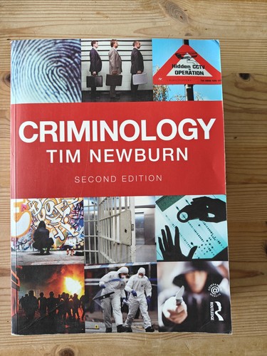 Criminology tim newburn - tim,