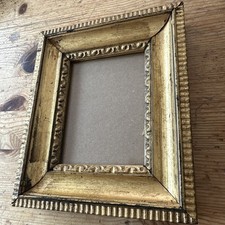 Antique small gilt picture