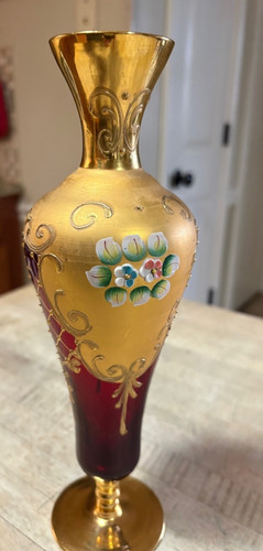 Vtg murano italy - murano, gold