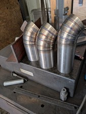 Stainless steel pie - pie, cut