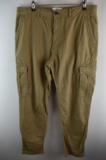 MARKS AND SPENCER Beige Cargo Trousers size 36In Mens Casual Outdoors Outerwear