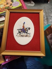 SET OF FOUR PRINTS ON CERAMIC