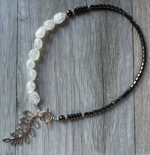 Ooak toggle necklace with - toggle,