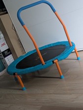 indoor toddler trampoline with handle