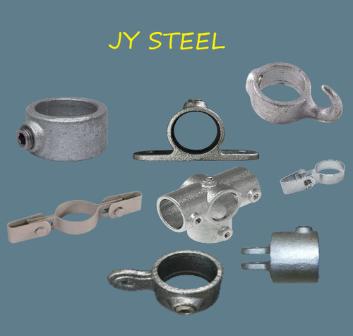 Galvanised key clamps
