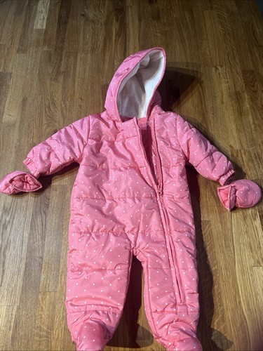 Next girls snowsuit pink - next, spot