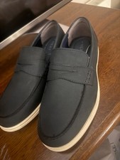 New Next Boys Loafers Navy