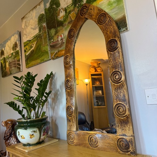 Large vintage solid wood - solid,